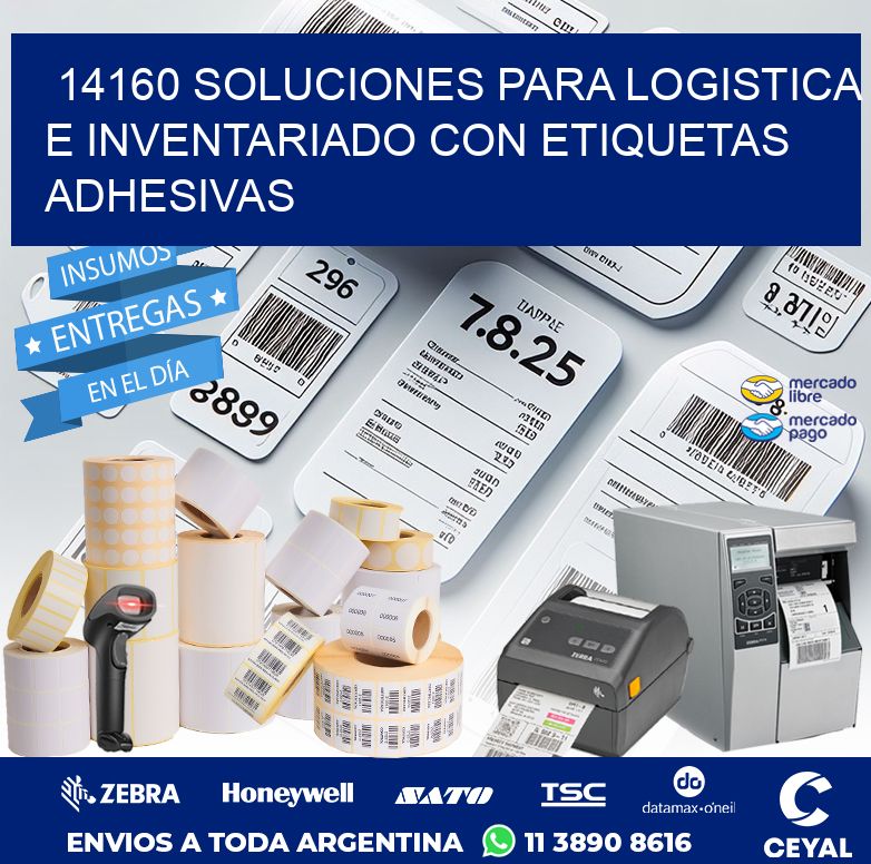 14160 SOLUCIONES PARA LOGISTICA E INVENTARIADO CON ETIQUETAS ADHESIVAS