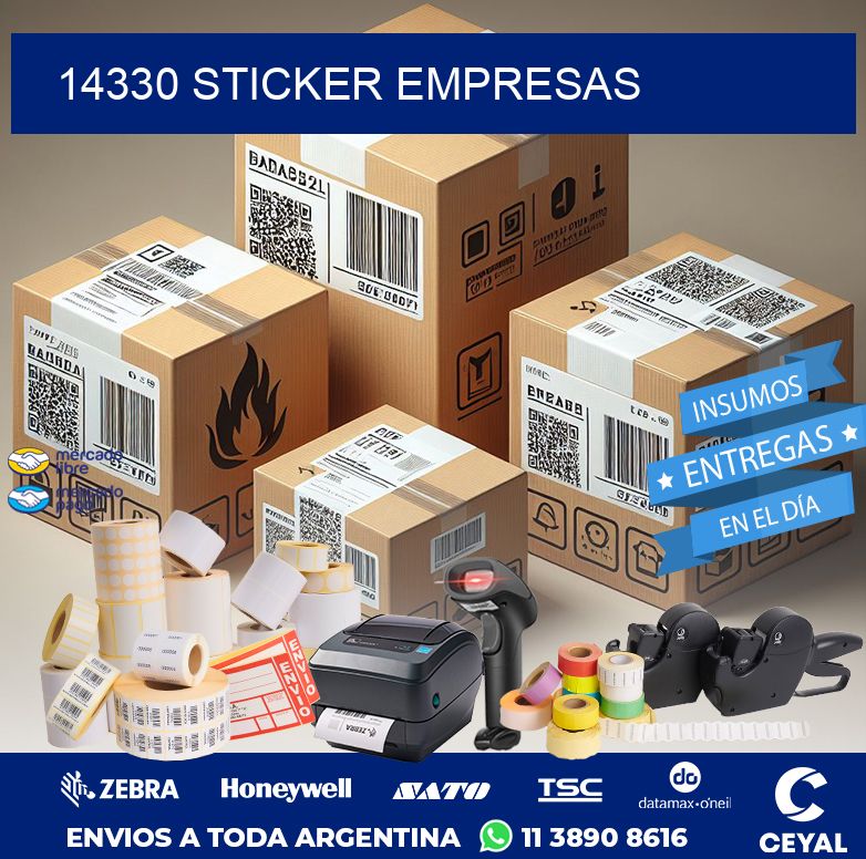 14330 STICKER EMPRESAS