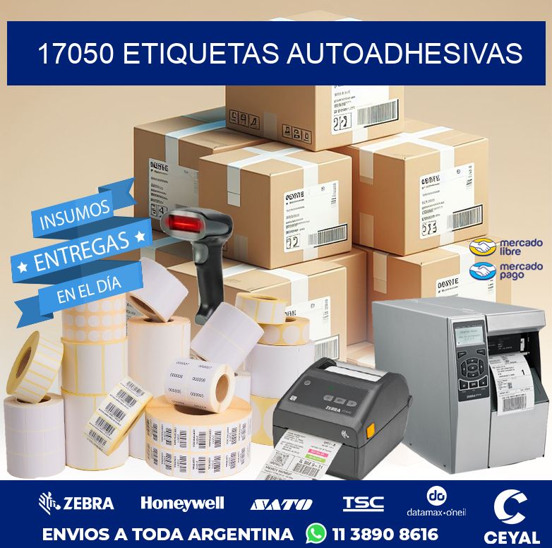 17050 ETIQUETAS AUTOADHESIVAS