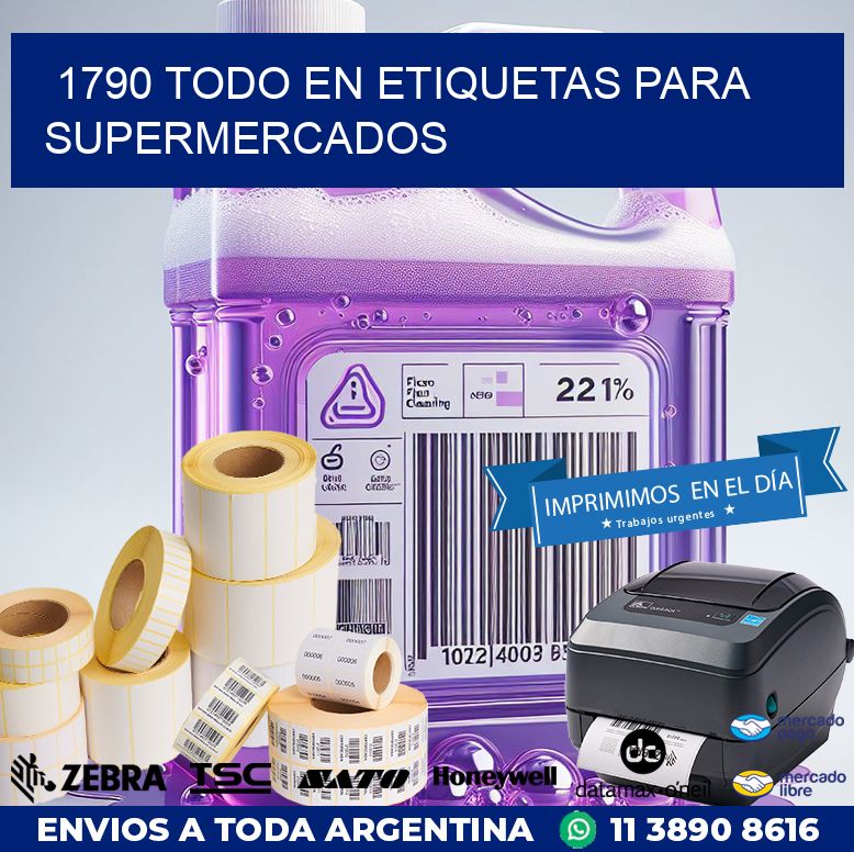 1790 TODO EN ETIQUETAS PARA SUPERMERCADOS