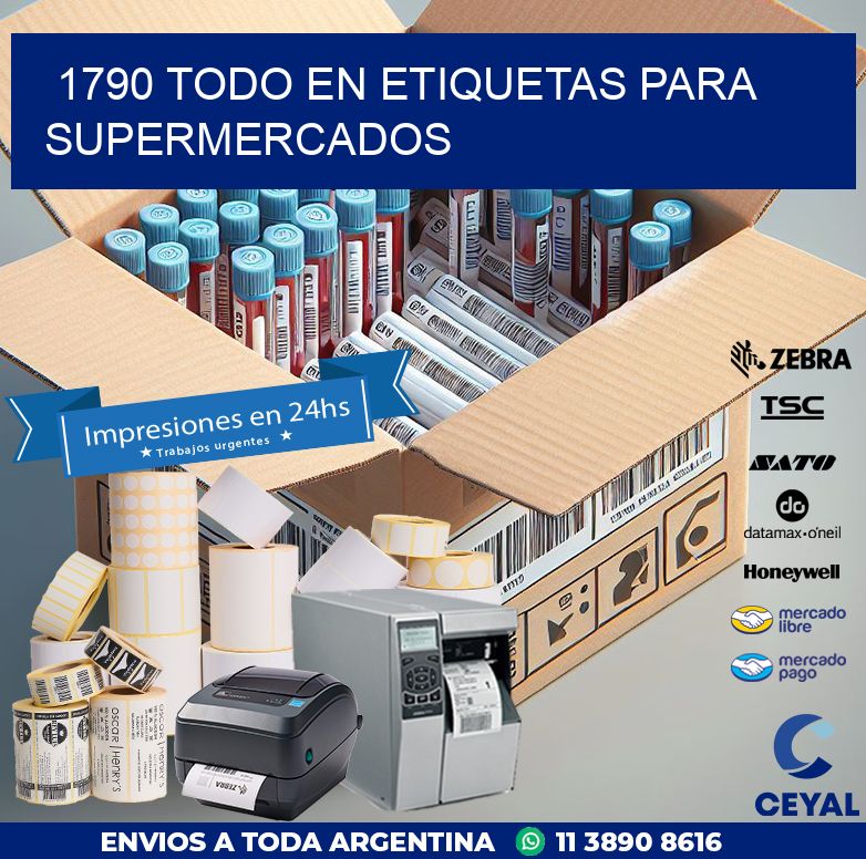 1790 TODO EN ETIQUETAS PARA SUPERMERCADOS