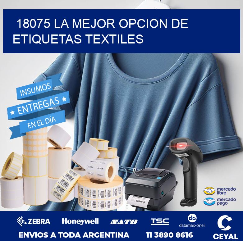 18075 LA MEJOR OPCION DE ETIQUETAS TEXTILES