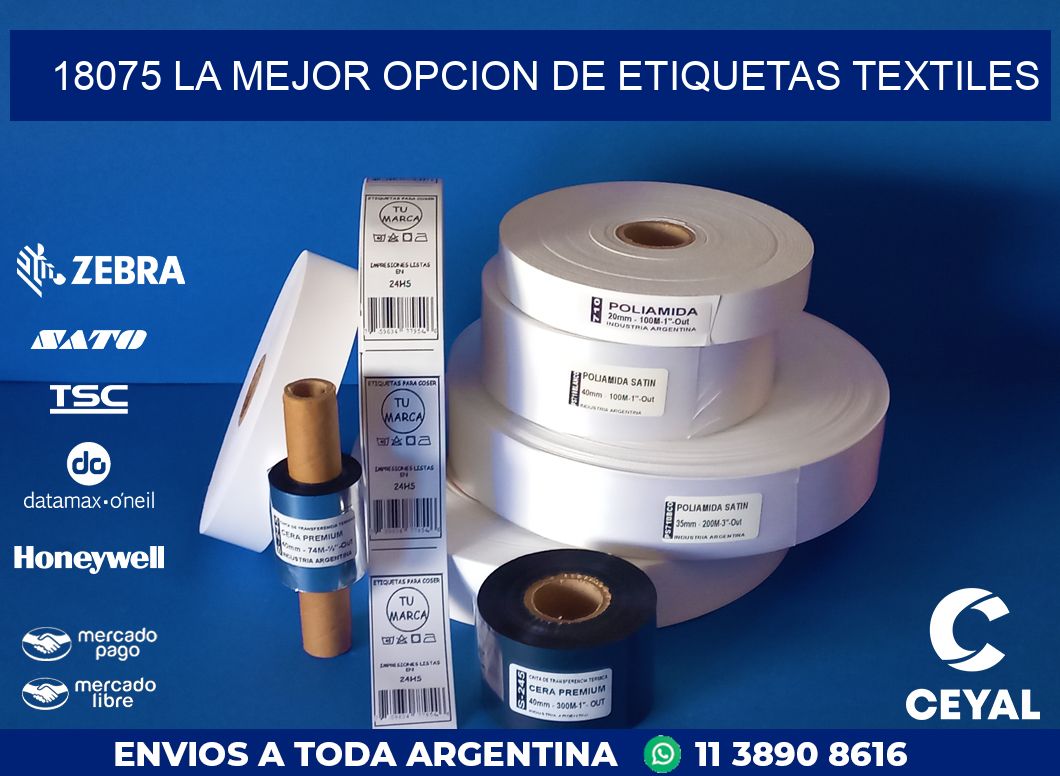 18075 LA MEJOR OPCION DE ETIQUETAS TEXTILES