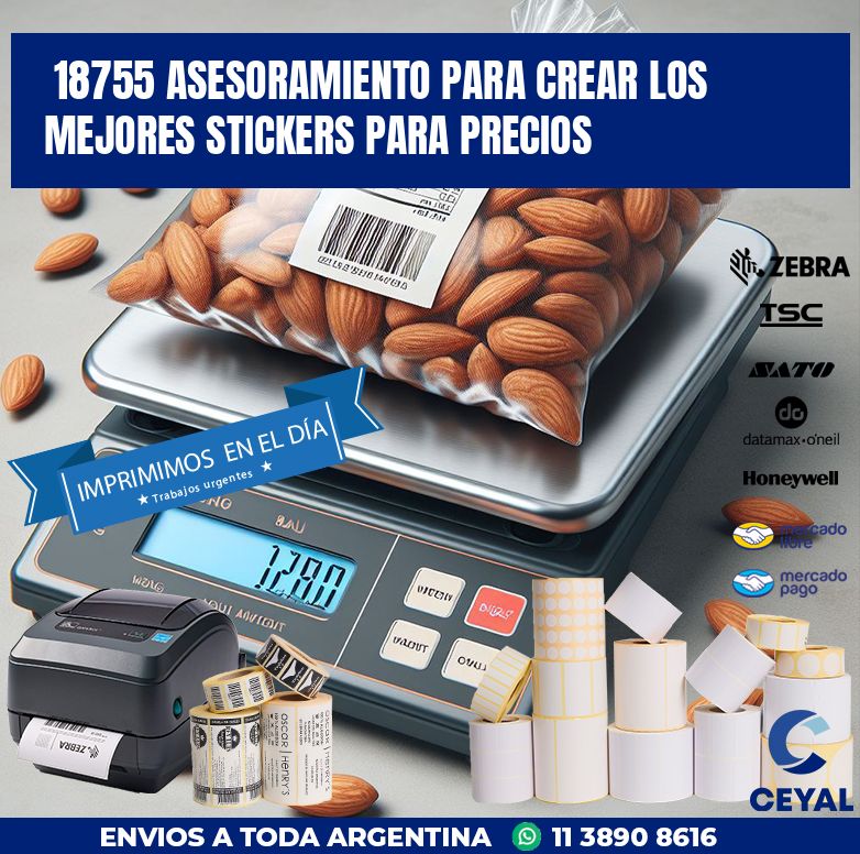 18755 ASESORAMIENTO PARA CREAR LOS MEJORES STICKERS PARA PRECIOS