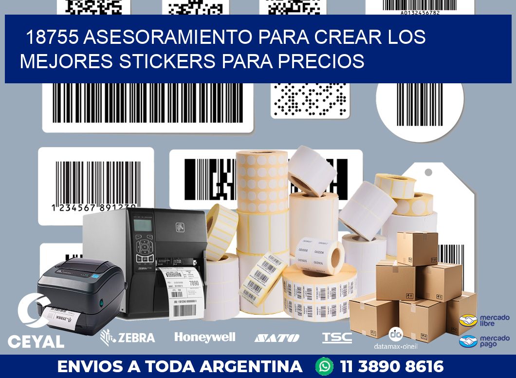 18755 ASESORAMIENTO PARA CREAR LOS MEJORES STICKERS PARA PRECIOS