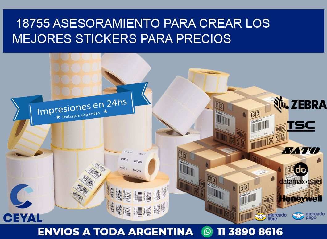 18755 ASESORAMIENTO PARA CREAR LOS MEJORES STICKERS PARA PRECIOS