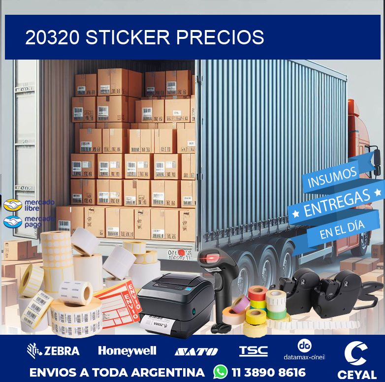 20320 STICKER PRECIOS