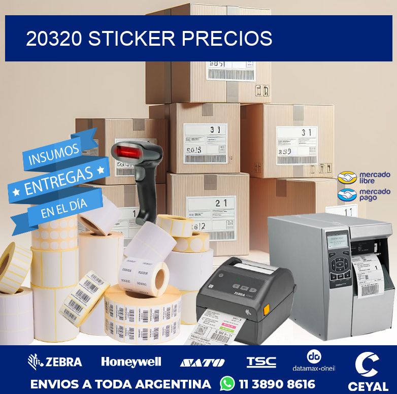 20320 STICKER PRECIOS