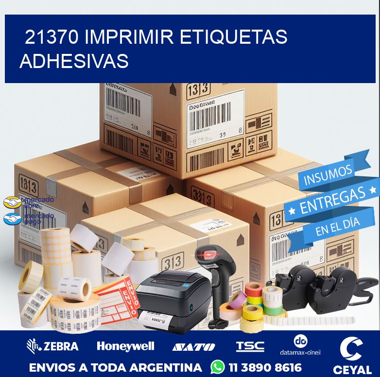 21370 IMPRIMIR ETIQUETAS ADHESIVAS