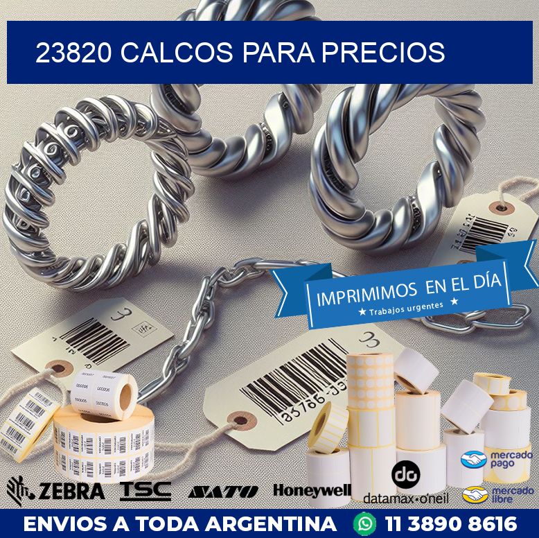 23820 CALCOS PARA PRECIOS