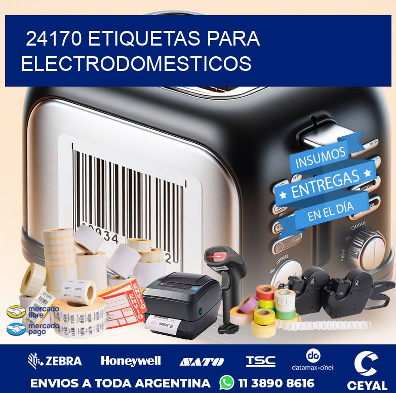 24170 ETIQUETAS PARA ELECTRODOMESTICOS