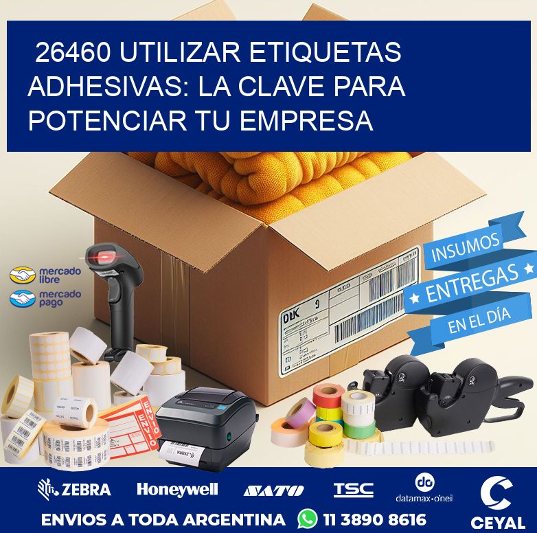 26460 UTILIZAR ETIQUETAS ADHESIVAS: LA CLAVE PARA POTENCIAR TU EMPRESA