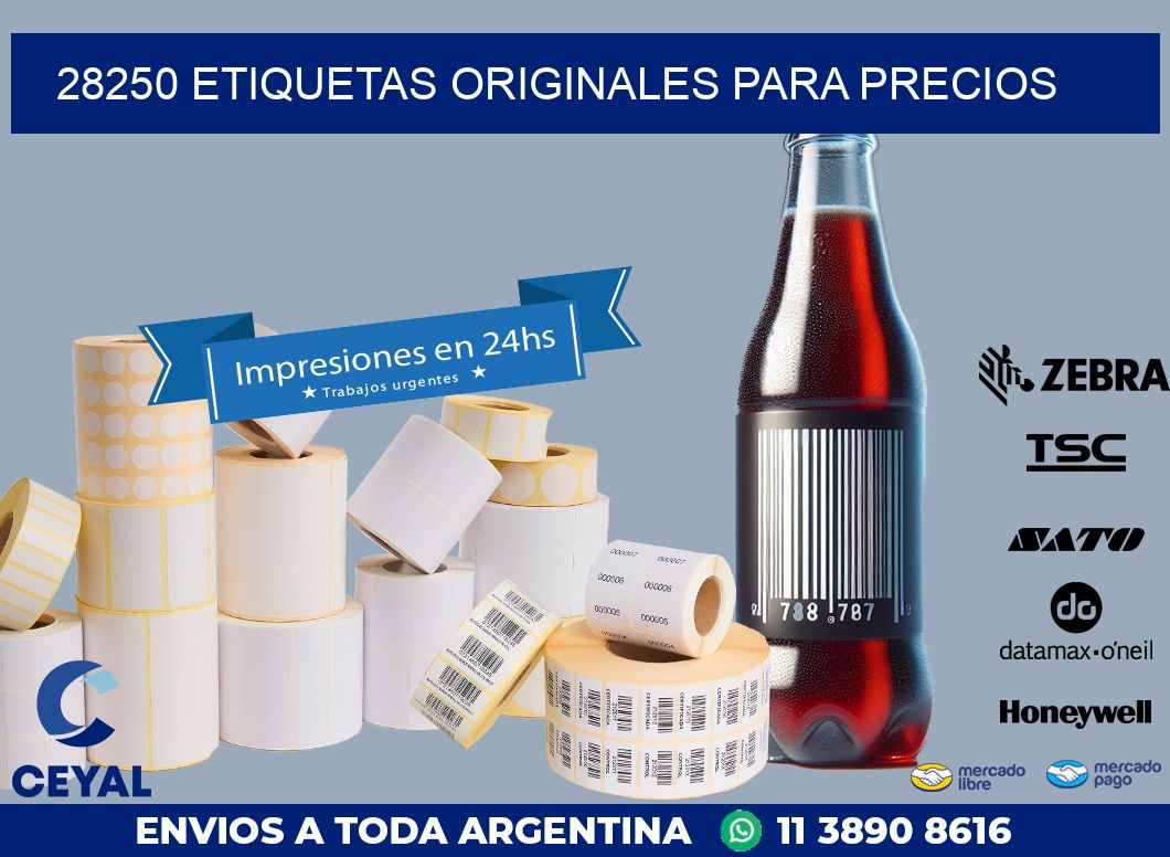 28250 ETIQUETAS ORIGINALES PARA PRECIOS