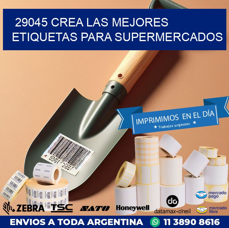 29045 CREA LAS MEJORES ETIQUETAS PARA SUPERMERCADOS
