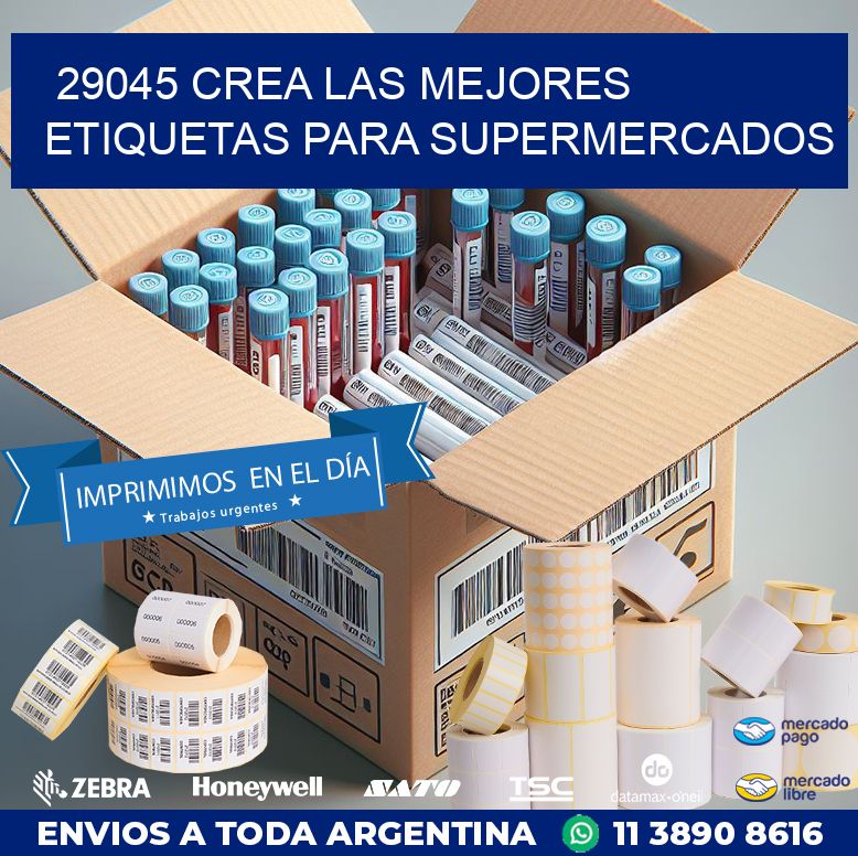 29045 CREA LAS MEJORES ETIQUETAS PARA SUPERMERCADOS