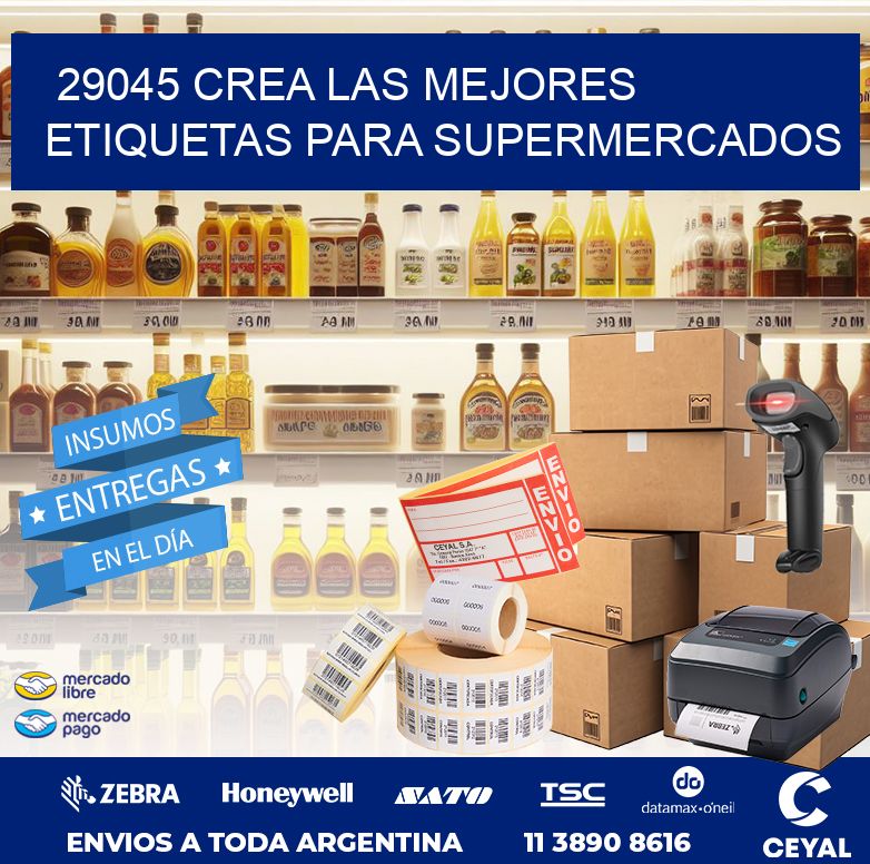 29045 CREA LAS MEJORES ETIQUETAS PARA SUPERMERCADOS
