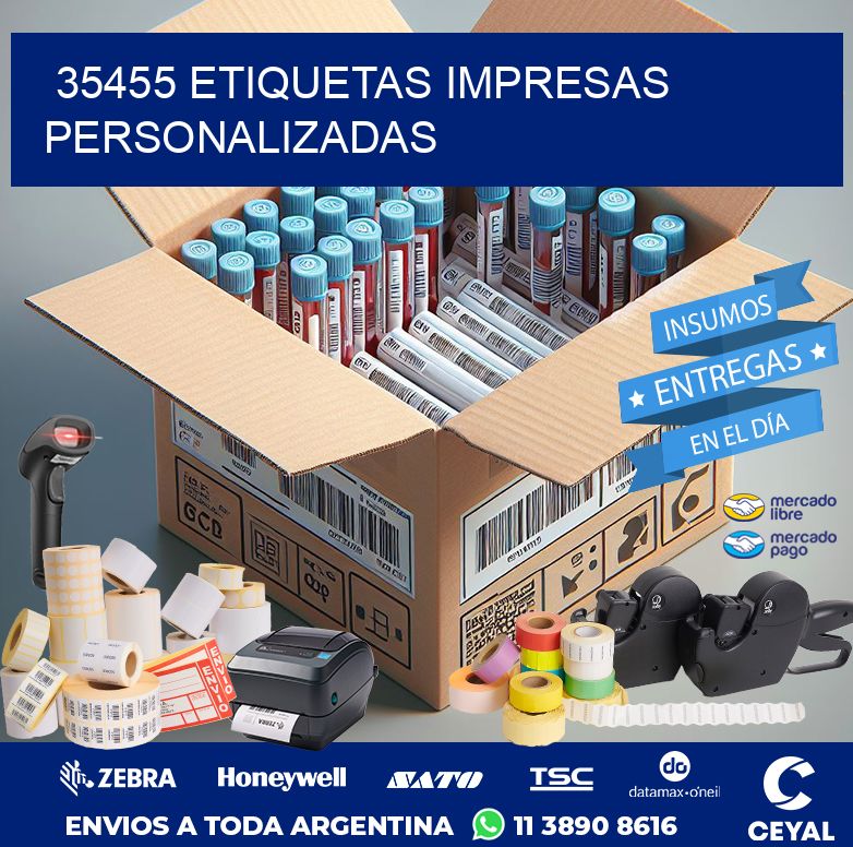 35455 ETIQUETAS IMPRESAS PERSONALIZADAS