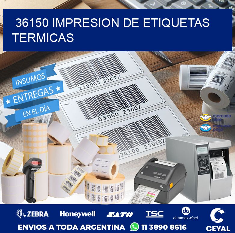 36150 IMPRESION DE ETIQUETAS TERMICAS