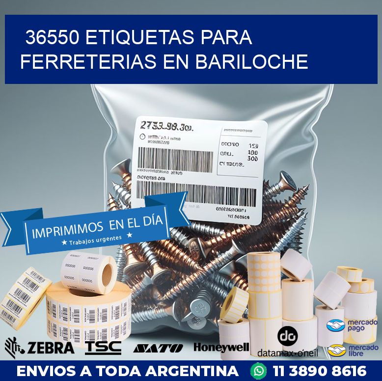 36550 ETIQUETAS PARA FERRETERIAS EN BARILOCHE
