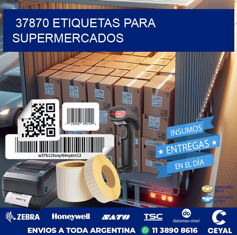 37870 ETIQUETAS PARA SUPERMERCADOS