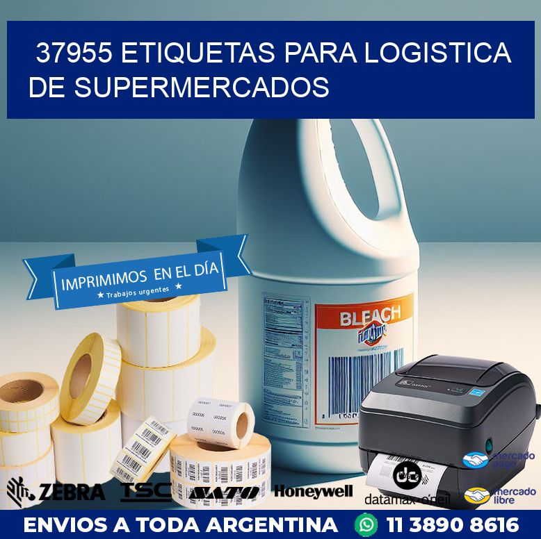 37955 ETIQUETAS PARA LOGISTICA DE SUPERMERCADOS