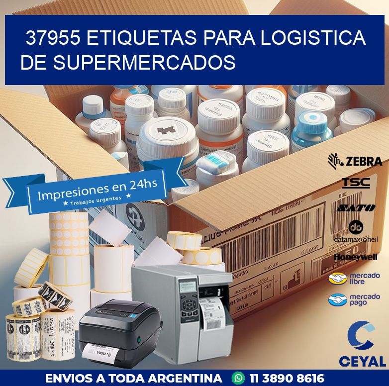 37955 ETIQUETAS PARA LOGISTICA DE SUPERMERCADOS