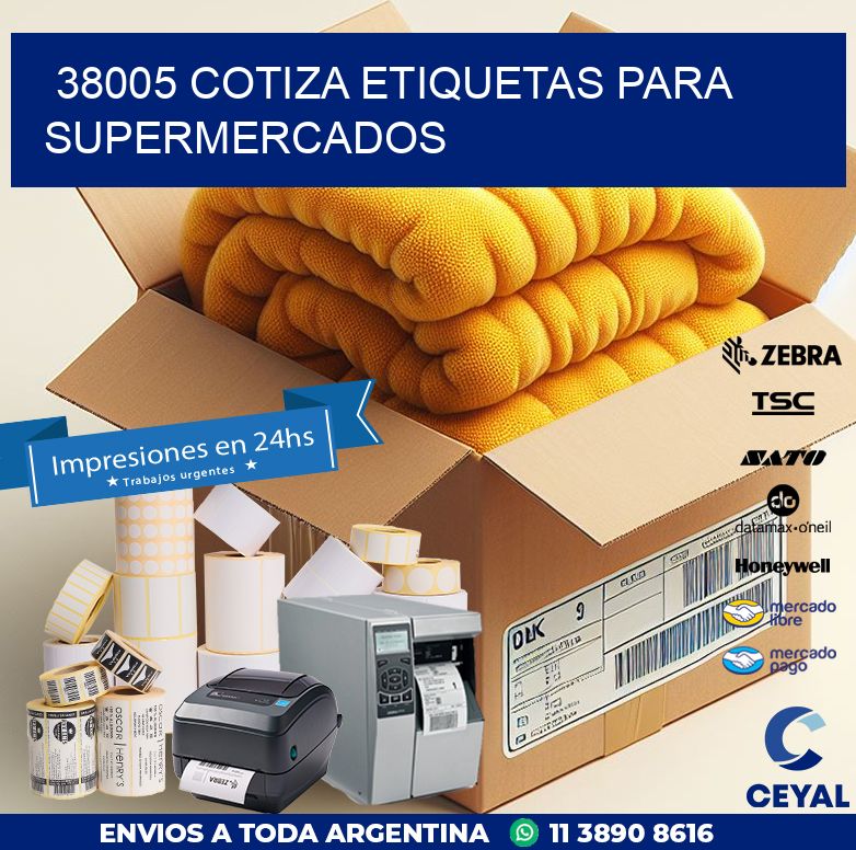 38005 COTIZA ETIQUETAS PARA SUPERMERCADOS
