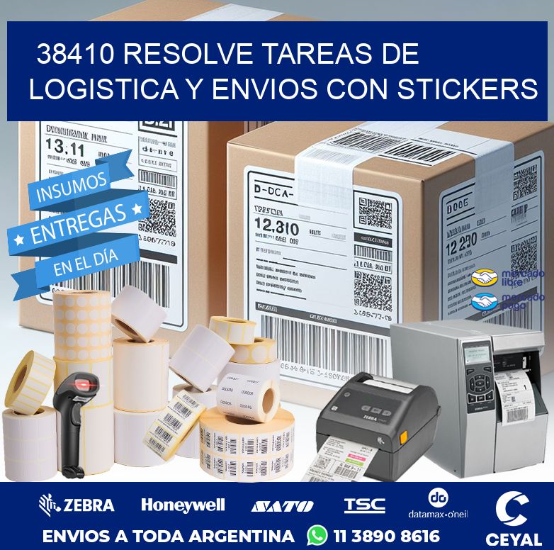 38410 RESOLVE TAREAS DE LOGISTICA Y ENVIOS CON STICKERS