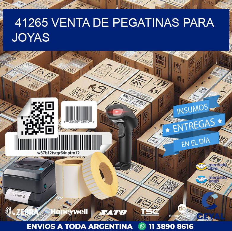 41265 VENTA DE PEGATINAS PARA JOYAS