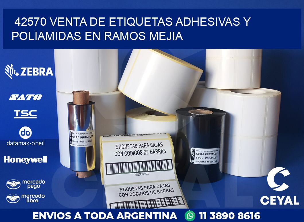 42570 VENTA DE ETIQUETAS ADHESIVAS Y POLIAMIDAS EN RAMOS MEJIA