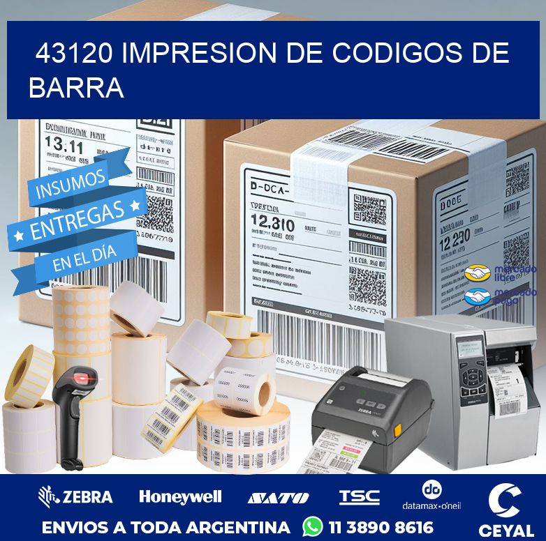 43120 IMPRESION DE CODIGOS DE BARRA