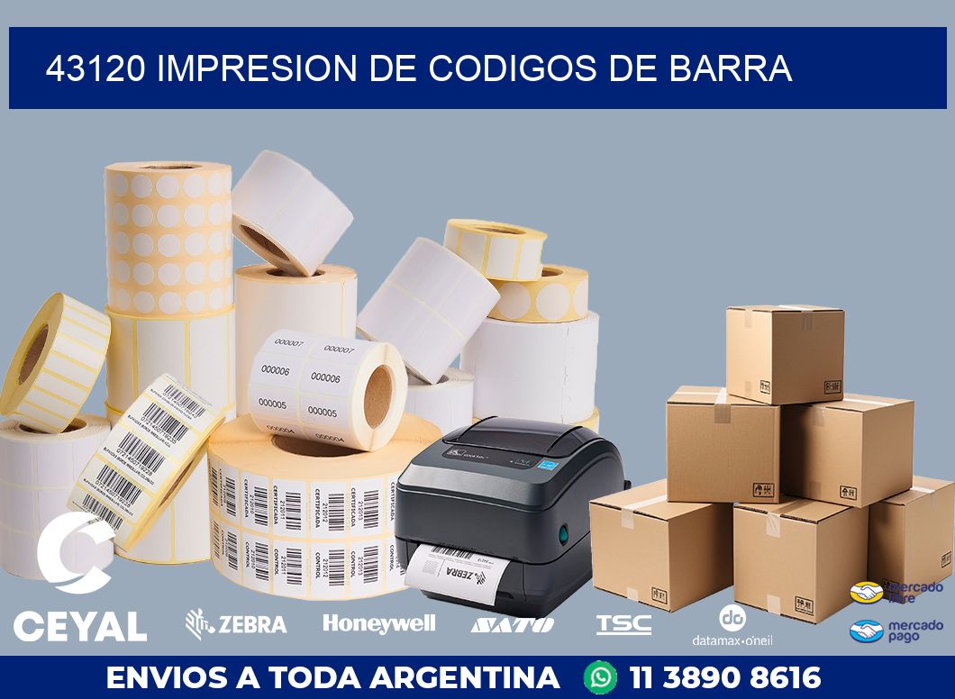 43120 IMPRESION DE CODIGOS DE BARRA