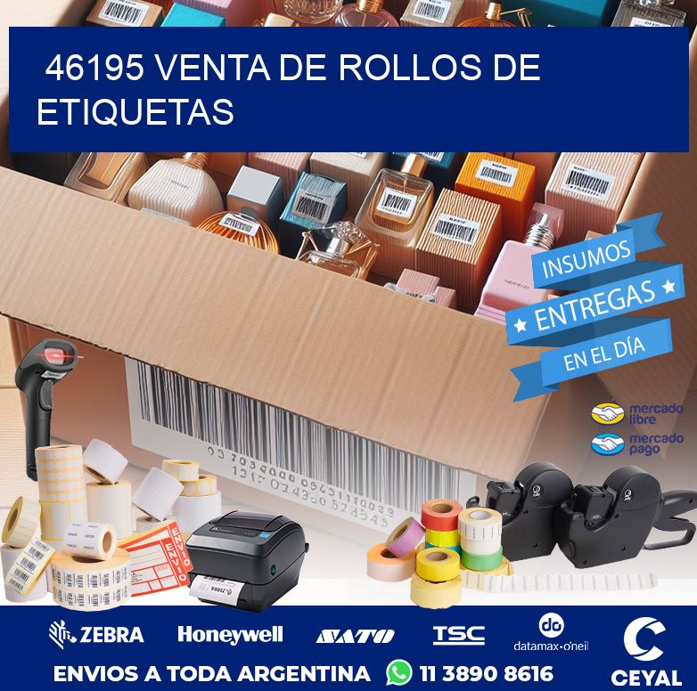 46195 VENTA DE ROLLOS DE ETIQUETAS