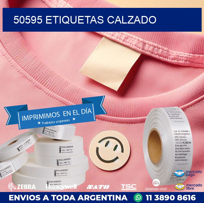 50595 ETIQUETAS CALZADO