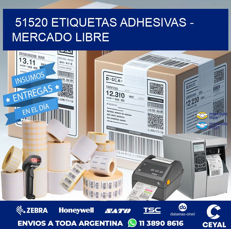 51520 ETIQUETAS ADHESIVAS - MERCADO LIBRE