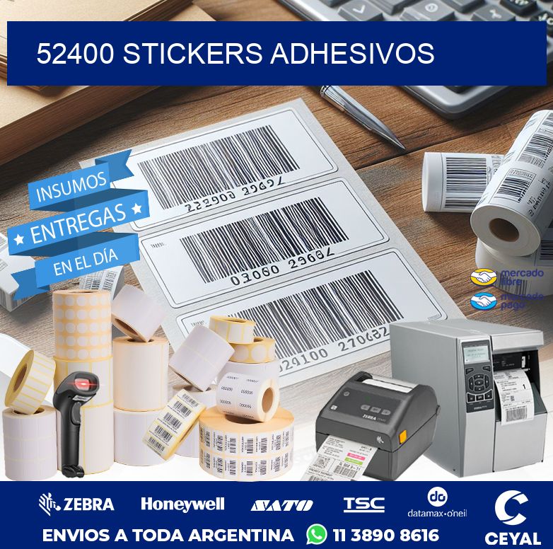 52400 STICKERS ADHESIVOS