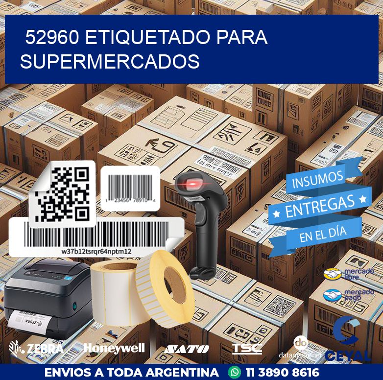 52960 ETIQUETADO PARA SUPERMERCADOS
