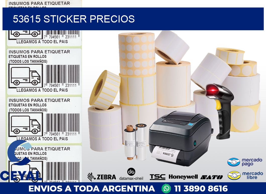 53615 STICKER PRECIOS