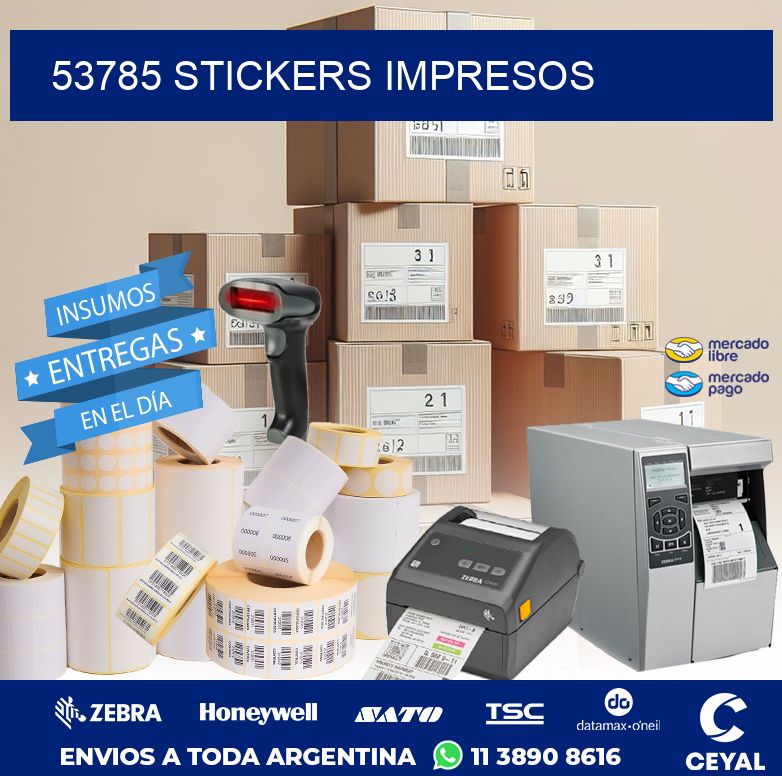 53785 STICKERS IMPRESOS