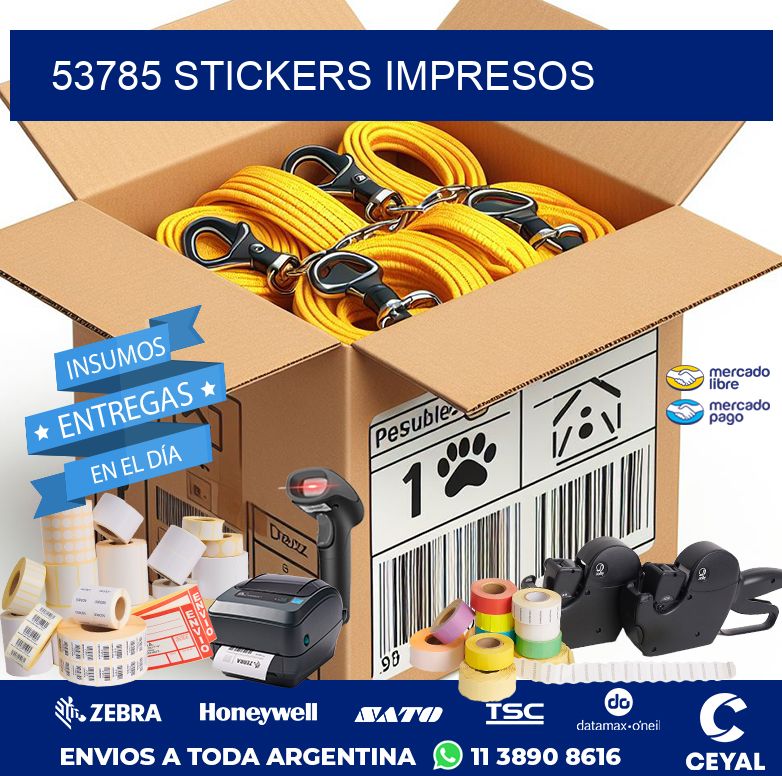 53785 STICKERS IMPRESOS