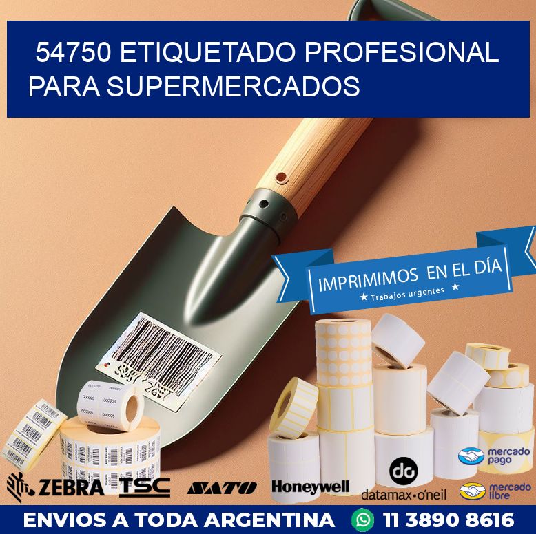 54750 ETIQUETADO PROFESIONAL PARA SUPERMERCADOS