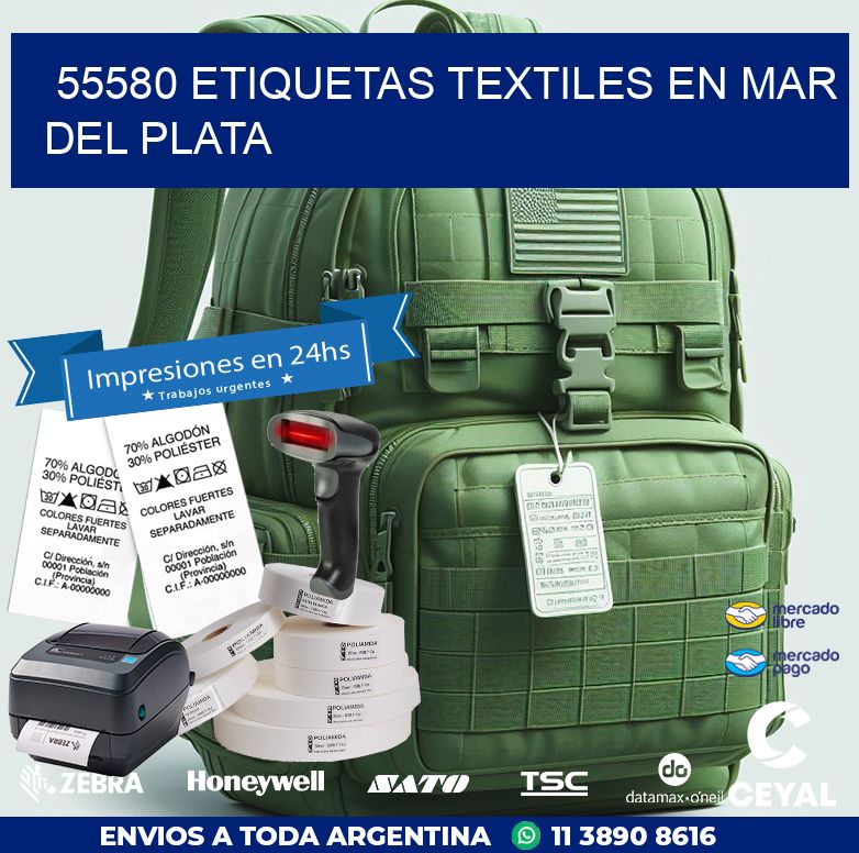 55580 ETIQUETAS TEXTILES EN MAR DEL PLATA