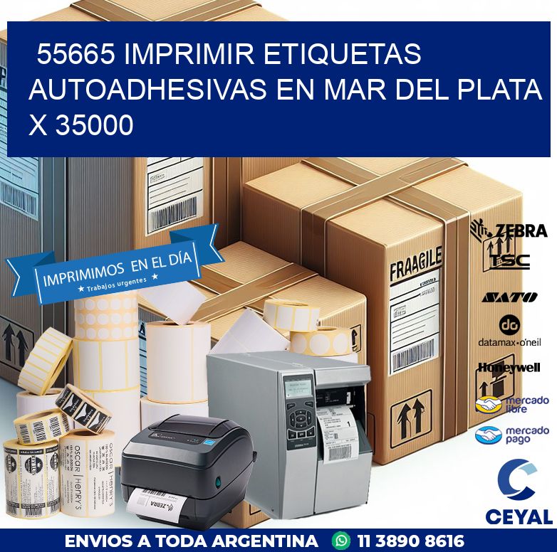 55665 IMPRIMIR ETIQUETAS AUTOADHESIVAS EN MAR DEL PLATA X 35000
