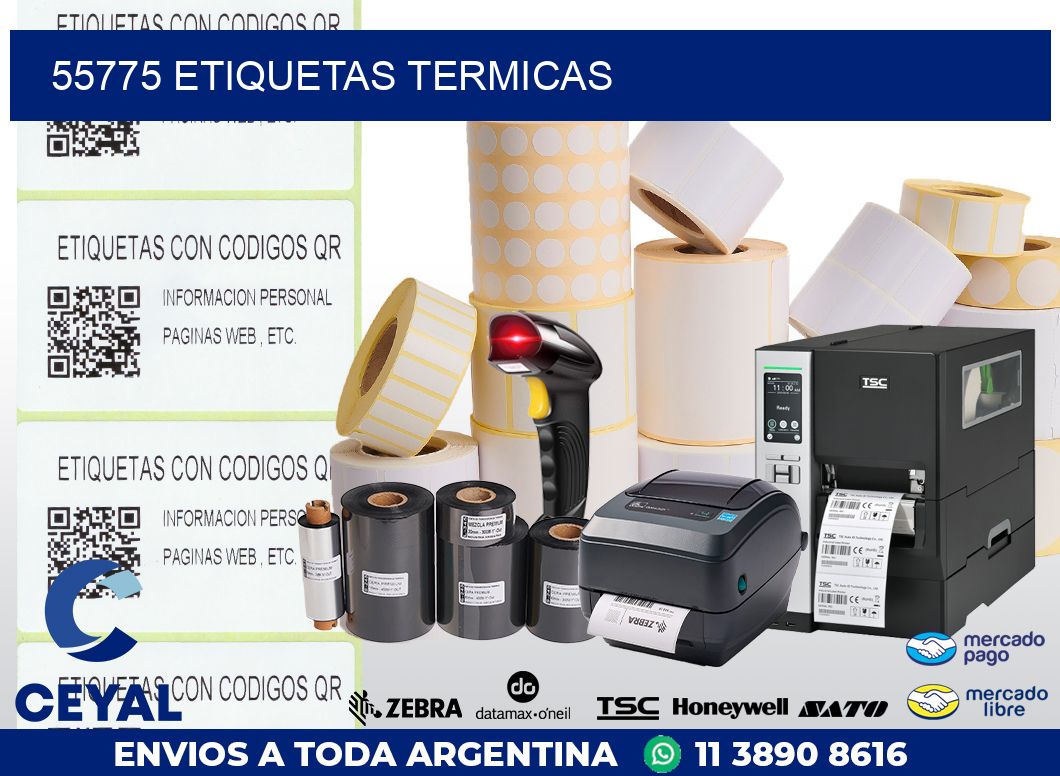 55775 ETIQUETAS TERMICAS