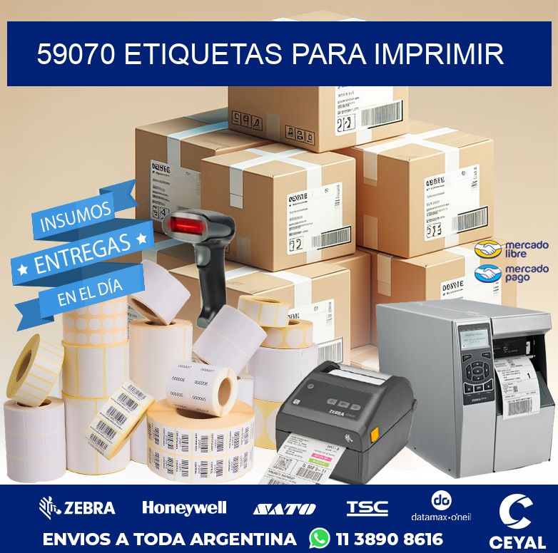 59070 ETIQUETAS PARA IMPRIMIR