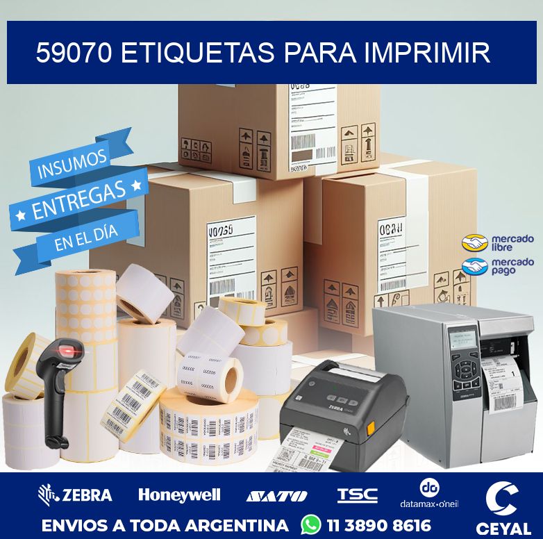59070 ETIQUETAS PARA IMPRIMIR