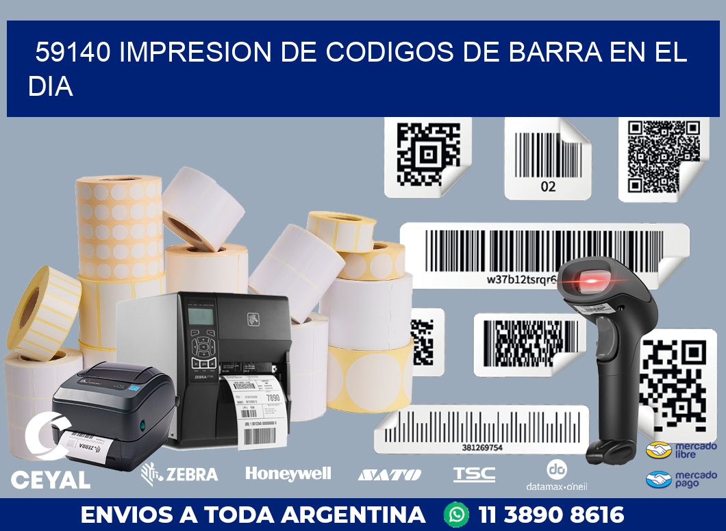 59140 IMPRESION DE CODIGOS DE BARRA EN EL DIA