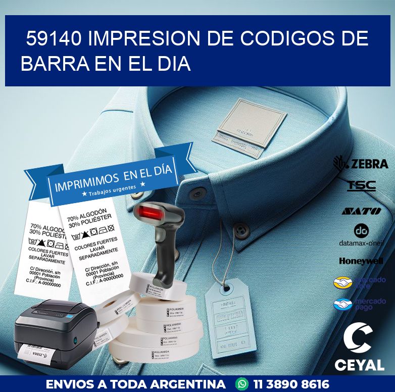 59140 IMPRESION DE CODIGOS DE BARRA EN EL DIA