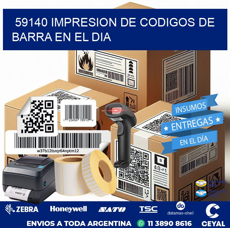 59140 IMPRESION DE CODIGOS DE BARRA EN EL DIA