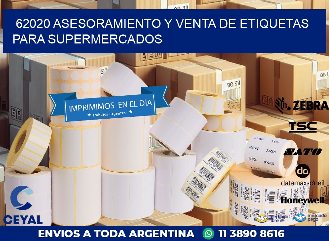 62020 ASESORAMIENTO Y VENTA DE ETIQUETAS PARA SUPERMERCADOS